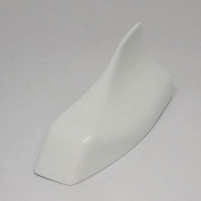 Корпус крашенный (белый) для автомобильной антенны с глонасс для авто Kia Rio 3 "Акулий плавник" 