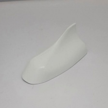 Корпус крашенный (белый) для автомобильной антенны с глонасс для авто Kia Rio 4 и Hyundai solaris "Акулий плавник" 
