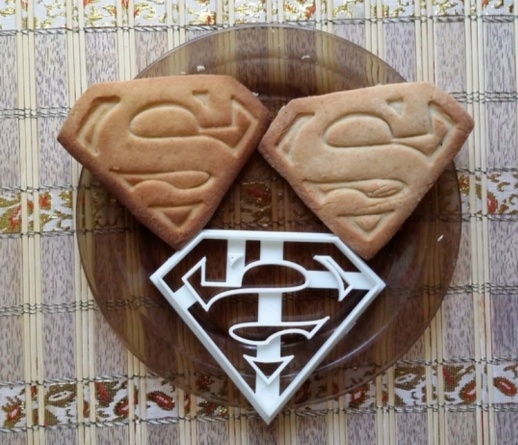 Форма для выпечки пeченья и пpяников Супермен фото 1