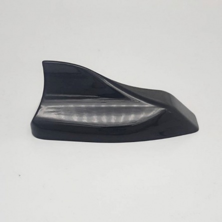 Корпус крашенный (черный) для автомобильной антенны с глонасс для авто Kia Rio 3 "Акулий плавник"  фото 3